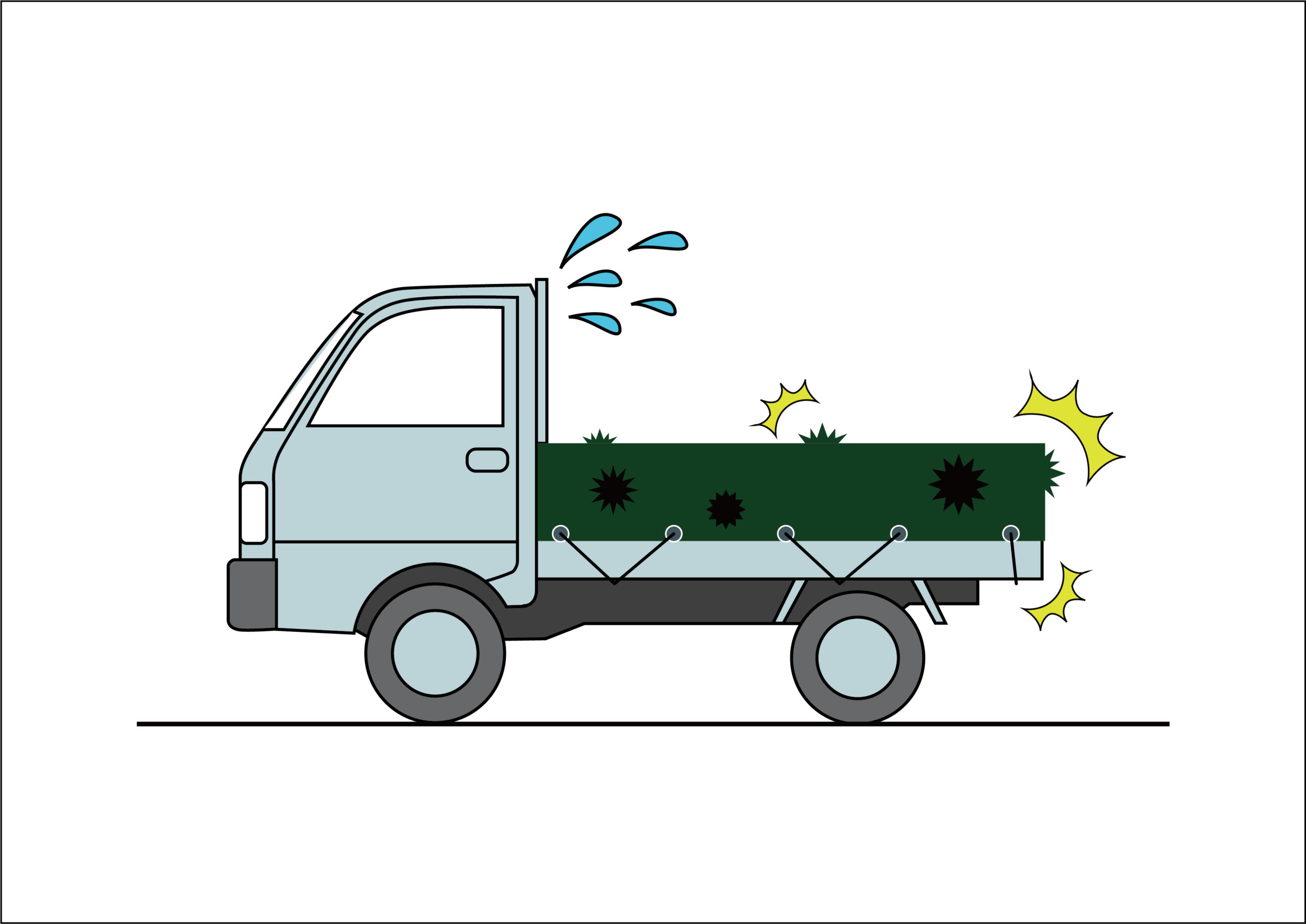 トラックシートの補修 破れ防止に ターピー 粘着シート 萩原工業 合成樹脂 製品ポータルサイト